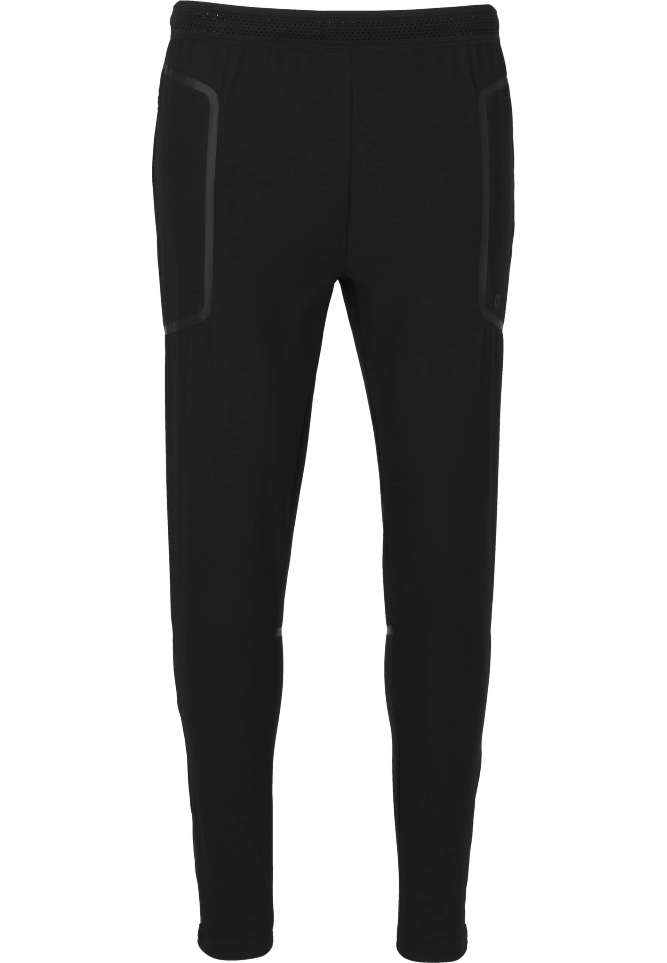 Virtus Regular Workout Pants 'Kodos' in Black: front