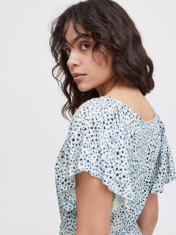 ICHI Kleid 'Aya' in Blau