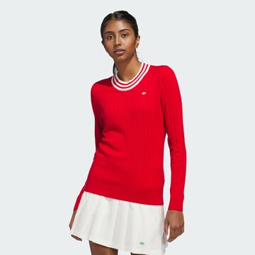 ADIDAS PERFORMANCE Sports sweater in Red: front