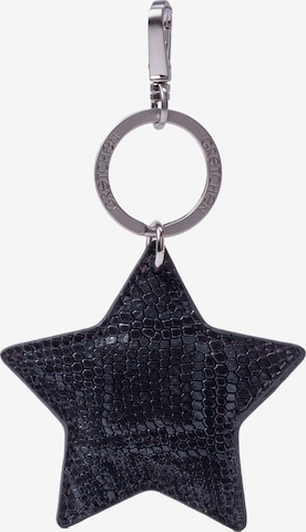 Gretchen Schlüsselanhänger 'Star Keyring' in Schwarz: Vorderseite