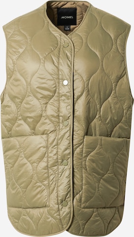 Monki Bodywarmer in Groen: voorkant