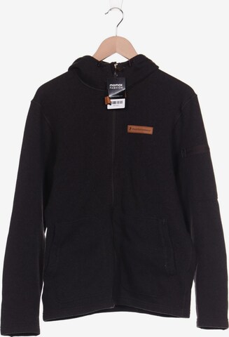 PEAK PERFORMANCE Sweatshirt & Zip-Up Hoodie in M in Brown: front