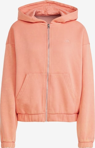 Veste de survêtement 'All Szn' ADIDAS SPORTSWEAR en orange : devant