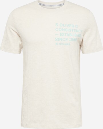 s.Oliver Shirt in White: front