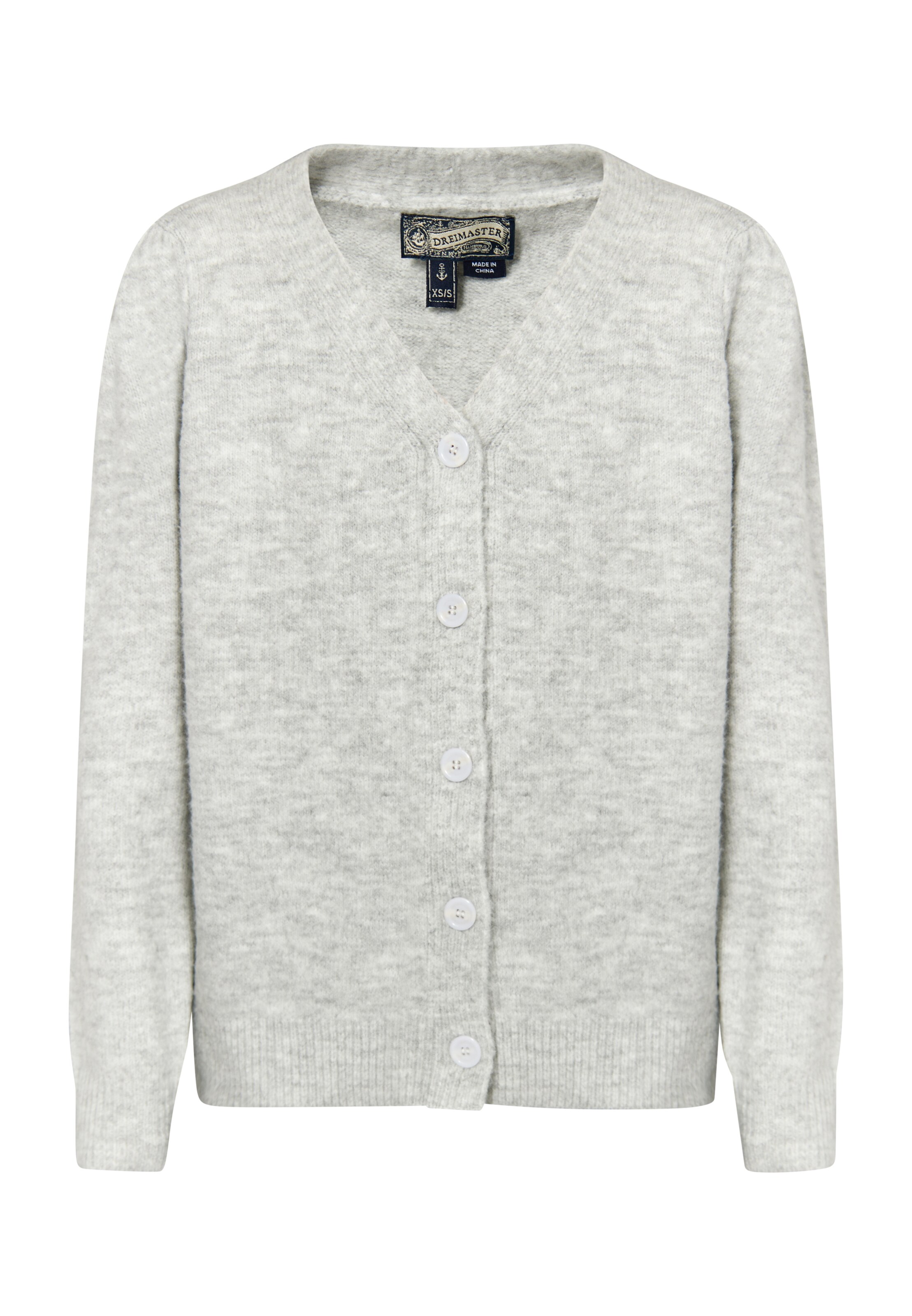 DreiMaster Vintage Kardigán - szürke: elől