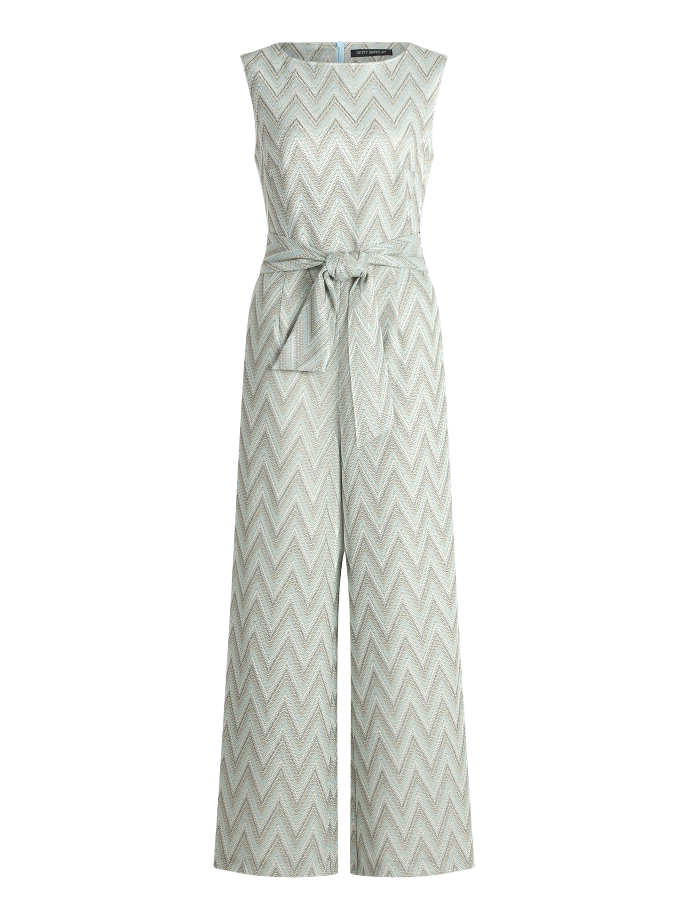 Betty Barclay Jumpsuit mit Bindegürtel in Blau: Vorderseite