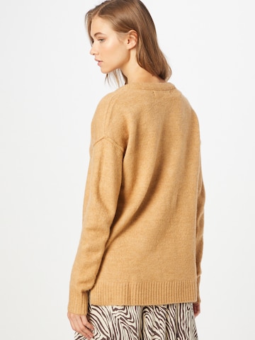 VERO MODA - Pullover 'Luci' em castanho