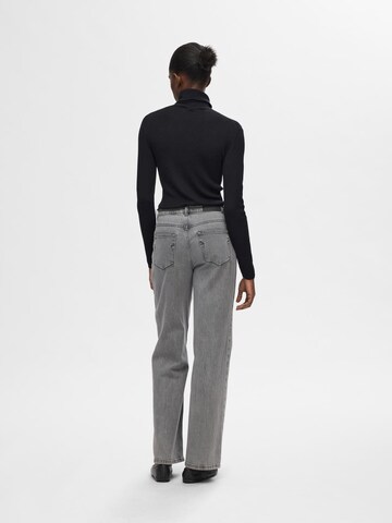 SELECTED FEMME Sweater 'SLFNaja' in Black
