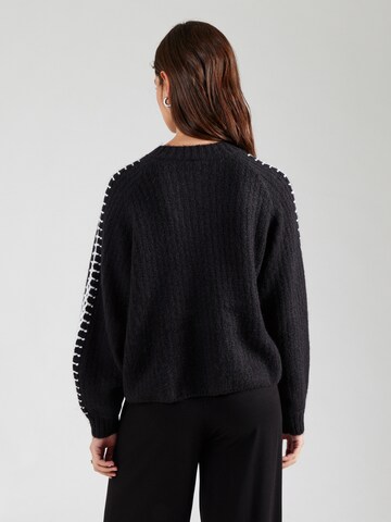 YAS Knit Cardigan 'YASOLLY' in Black