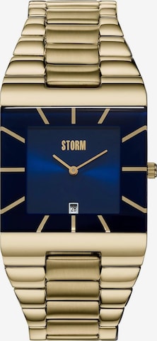 STORM Analoguhr 'Omari XL' in Gold: Vorderseite
