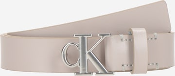 Calvin Klein Jeans Ремень в Бежевый: спереди