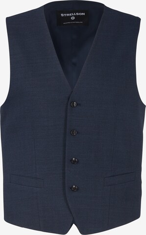 STRELLSON Gilet 'Gyl' in Blauw: voorkant