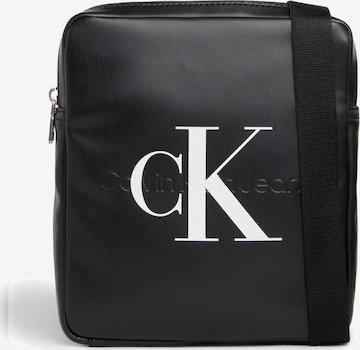 Sac à bandoulière Calvin Klein Jeans en noir : devant