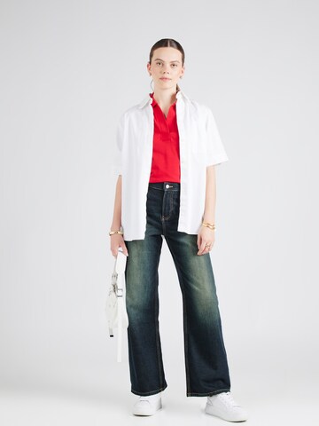 TOMMY HILFIGER Majica | rdeča barva