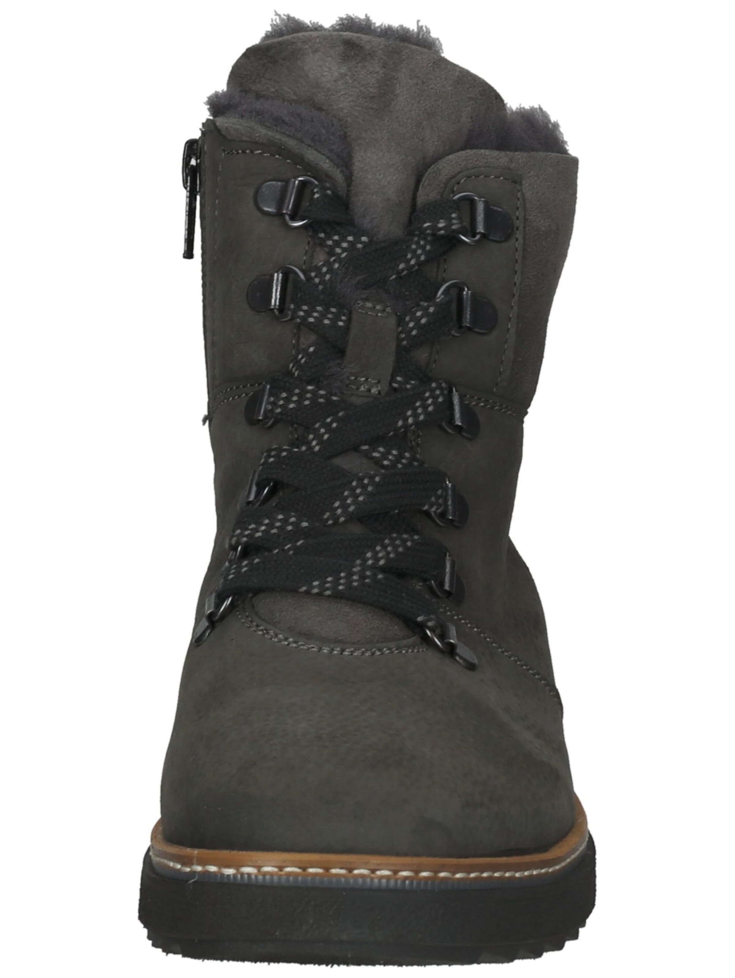 WALDLÄUFER Schnürstiefelette 'Hitomi' in Grau