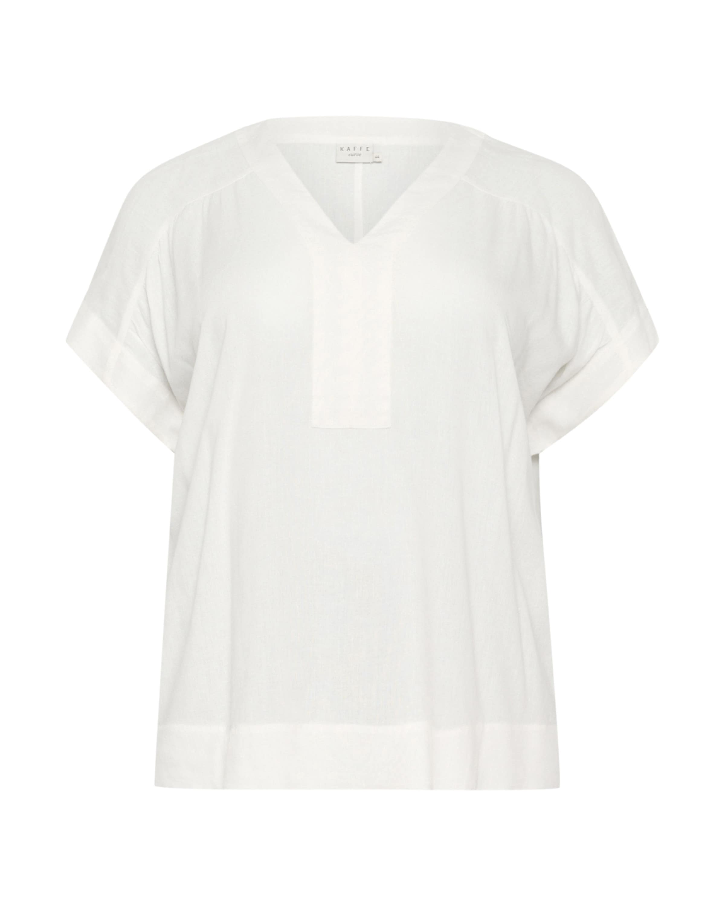 KAFFE CURVE Bluse 'Mille' i hvid: forside