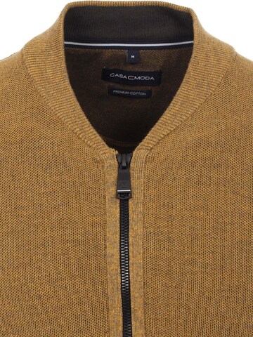CASA MODA Knit Cardigan in Yellow