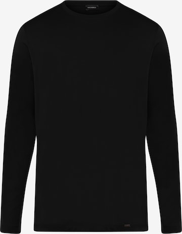 Pyjama long Hanro en noir : devant