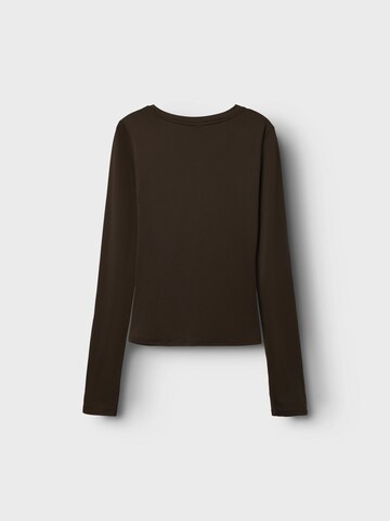 Chemisier NAME IT en marron