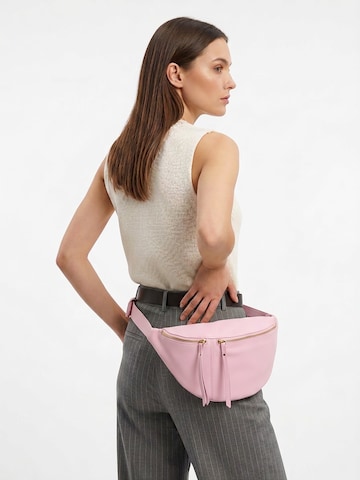 Marsupio 'Marsupio donna pelle dollaro Gave Lux - con zip e tracolla regolabile' di Chiara Ferretti in rosa