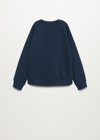 MANGO KIDS Sweatshirt 'Dublinip' in Blau