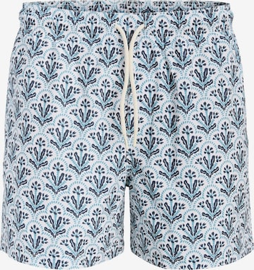 Jack & Jones Plus - Bermudas 'JPSTMAUI' en blanco: frente
