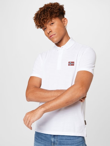 NAPAPIJRI Shirt 'Ebea 1' in White: front