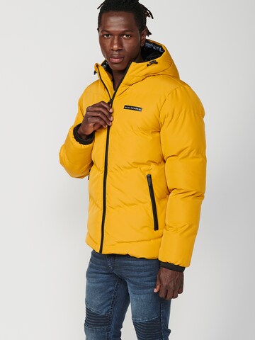 KOROSHI Winter jacket in Yellow
