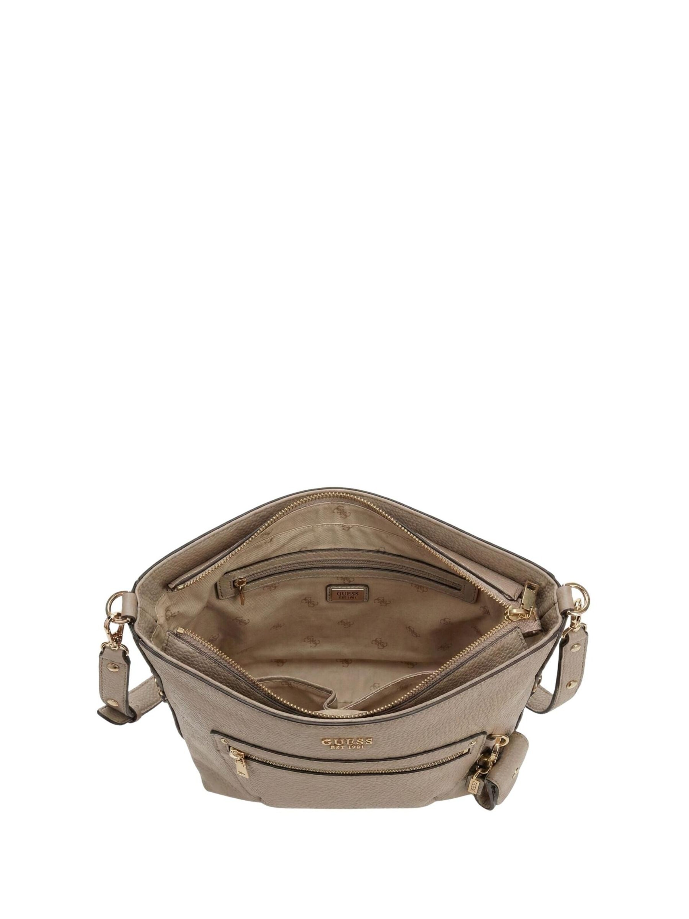 GUESSRučna torbica 'Silvye Bucket' - smeđa boja