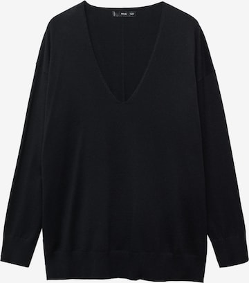 MANGO Sweater 'VIEIRA' in Black: front