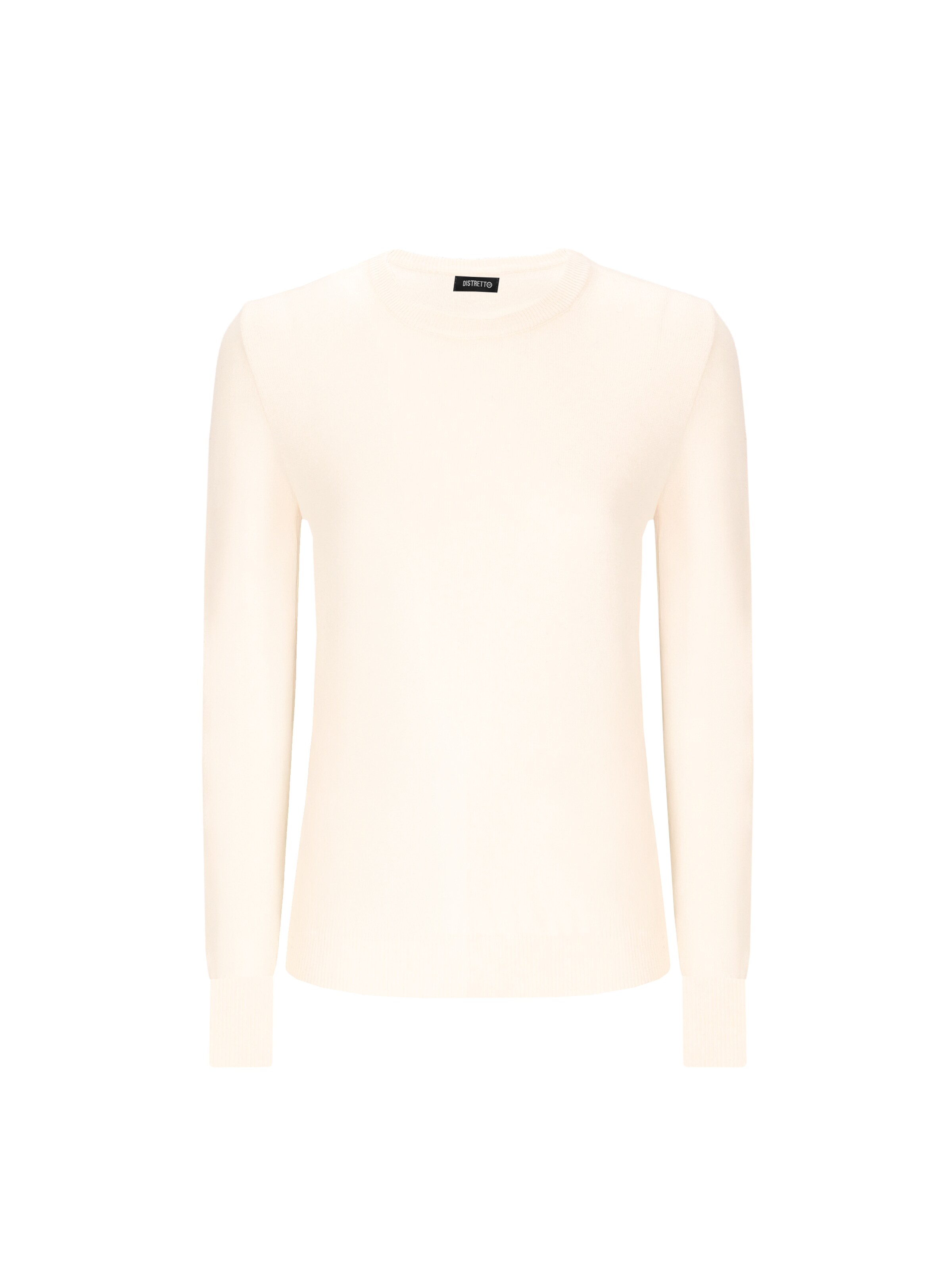 Distretto12 Sweater 'Geppi' in White: front