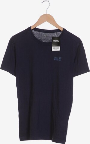 JACK WOLFSKIN T-Shirt S in Blau: predná strana