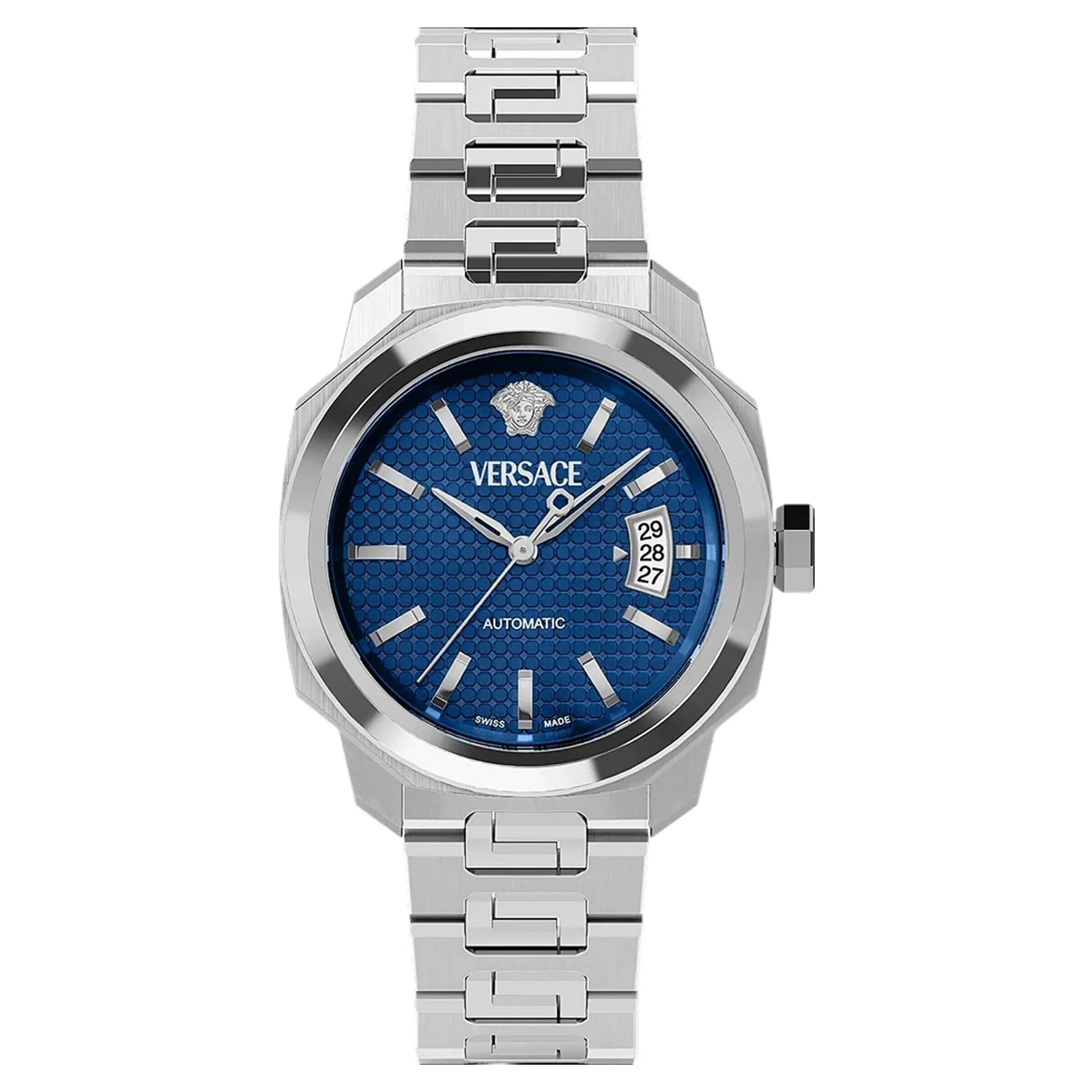 VERSACE Uhr in Blau: Vorderseite