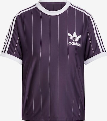 ADIDAS ORIGINALS T-Shirt 'Adicolor' in Lila: Vorderseite