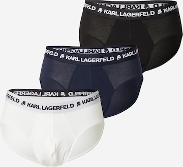mėlyna Karl Lagerfeld Vyriškos kelnaitės: priekis