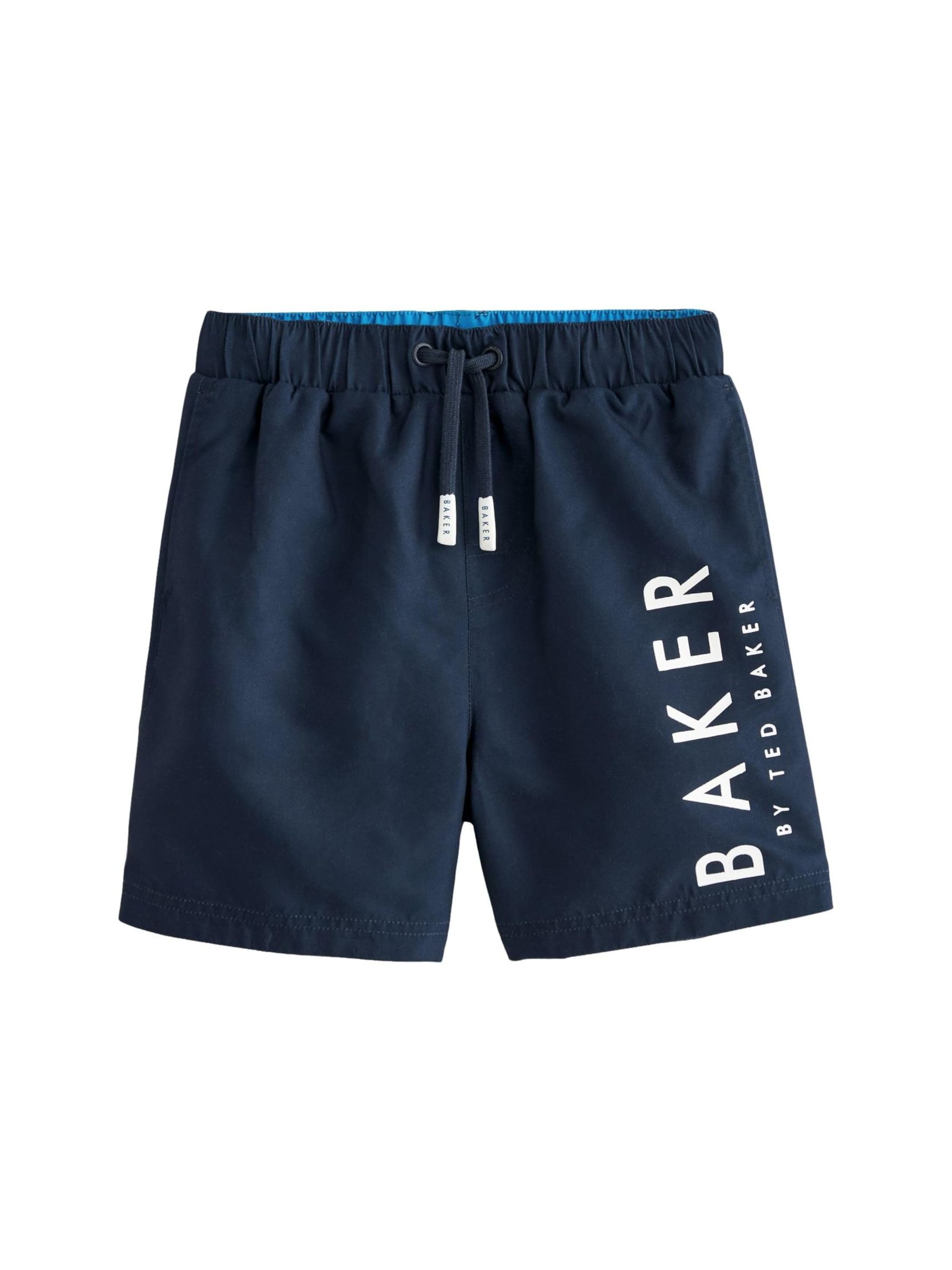 Shorts de bain Baker by Ted Baker en bleu : devant