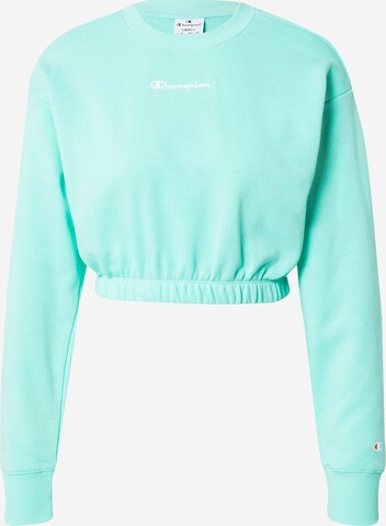 Champion Authentic Athletic Apparel Sportief sweatshirt in Groen: voorkant