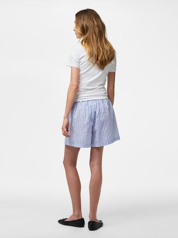 PIECES Loose fit Pants 'PCJolly' in Blue