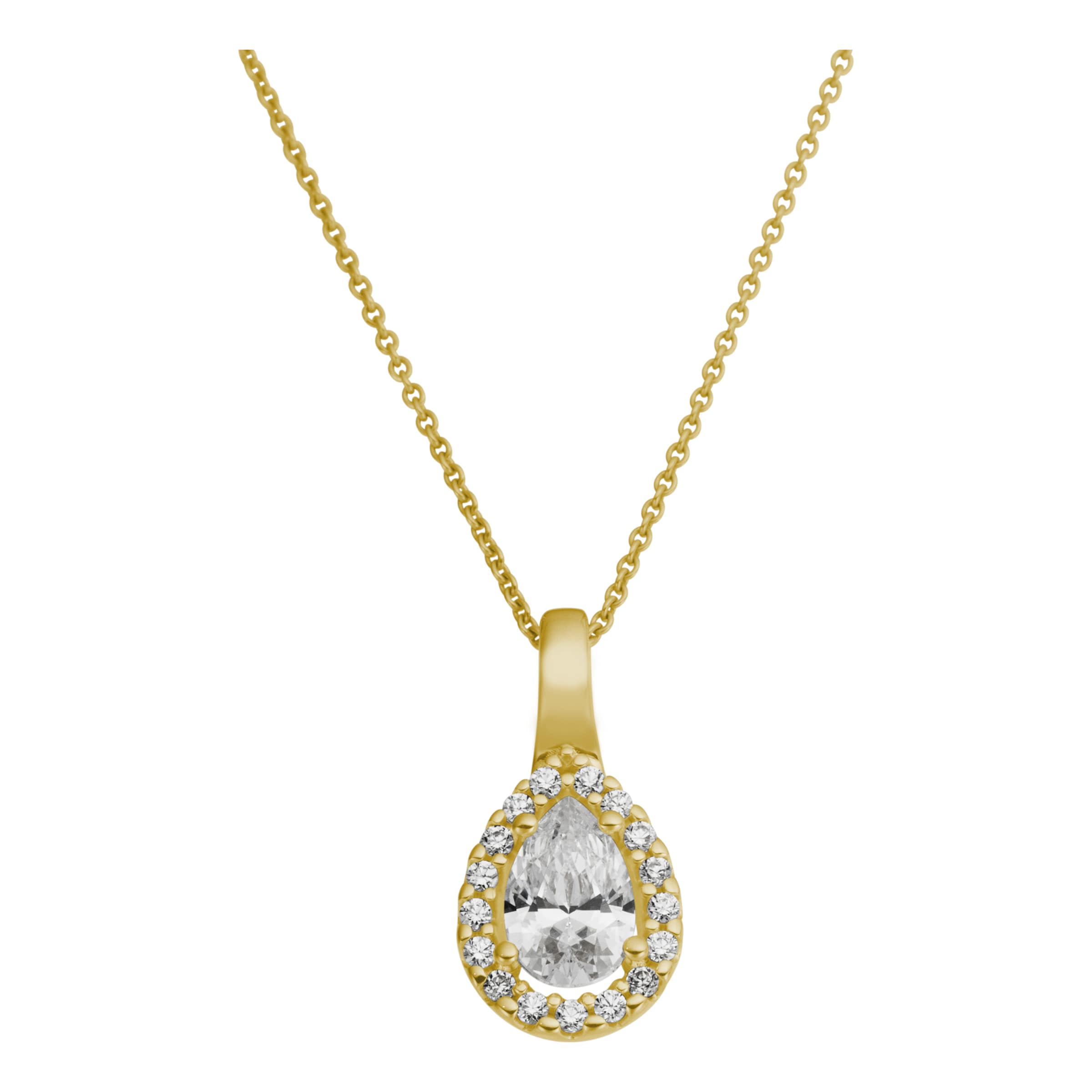 FIRETTI Pendant in Gold: front