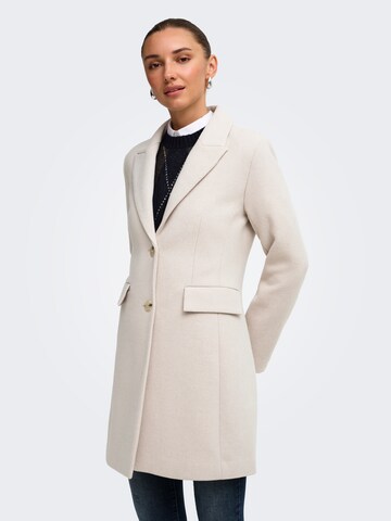 ONLY Between-seasons coat 'ONLMICOL' in Beige: front