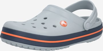 Crocs Mules 'Crocband' in Grey: front