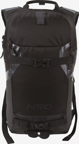 NitroBags Sportrucksack 'Rover' in Schwarz: predná strana