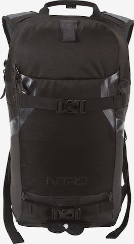 NitroBags Backpack 'Rover' in Black: front