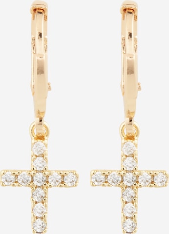 Fräulein Wunder Earrings in Gold: front