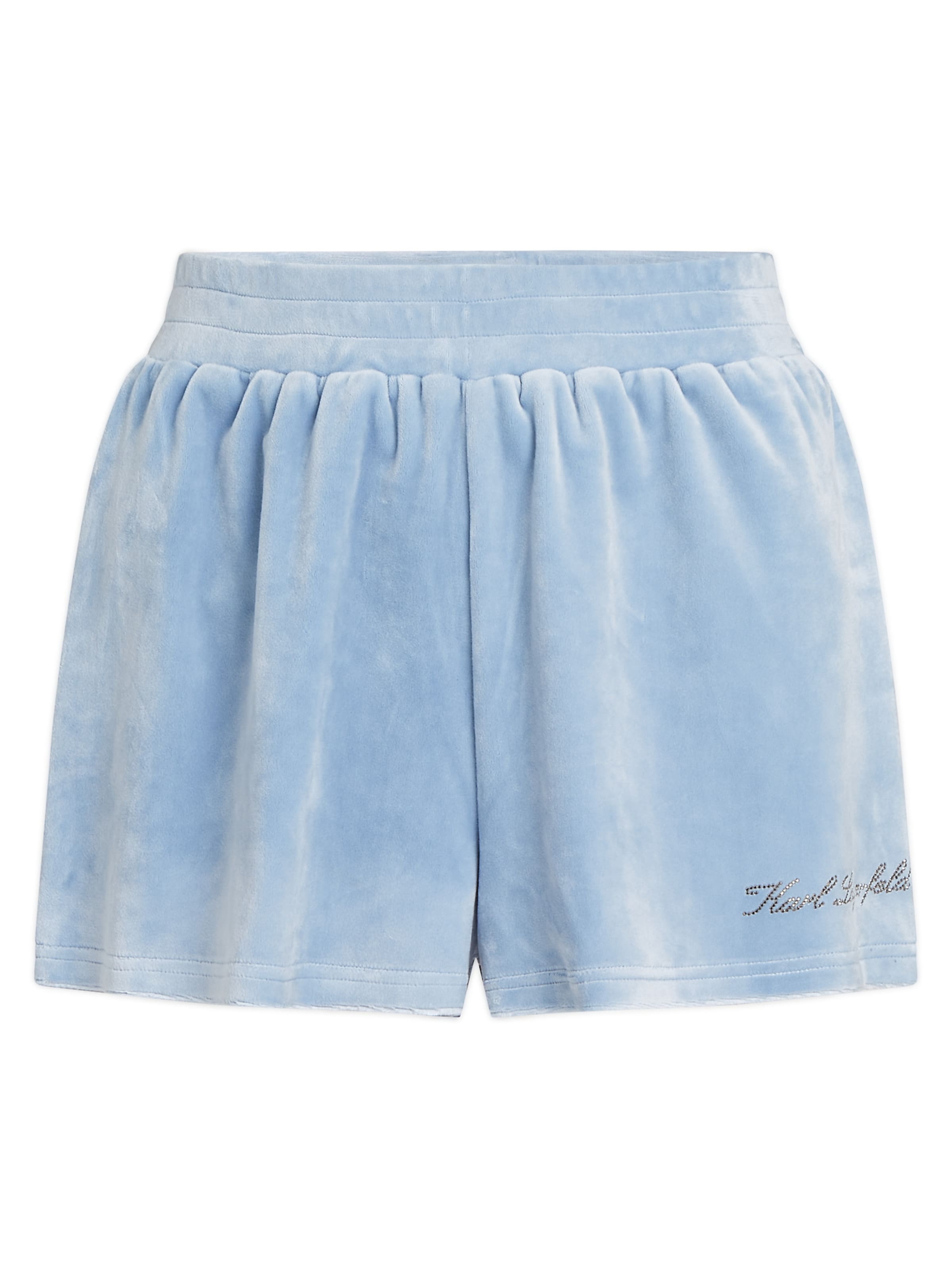 mėlyna Karl Lagerfeld Standartinis Kelnės 'Hotel ': priekis