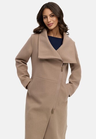 Cappotto di mezza stagione 'Samtrose' di NAVAHOO in grigio