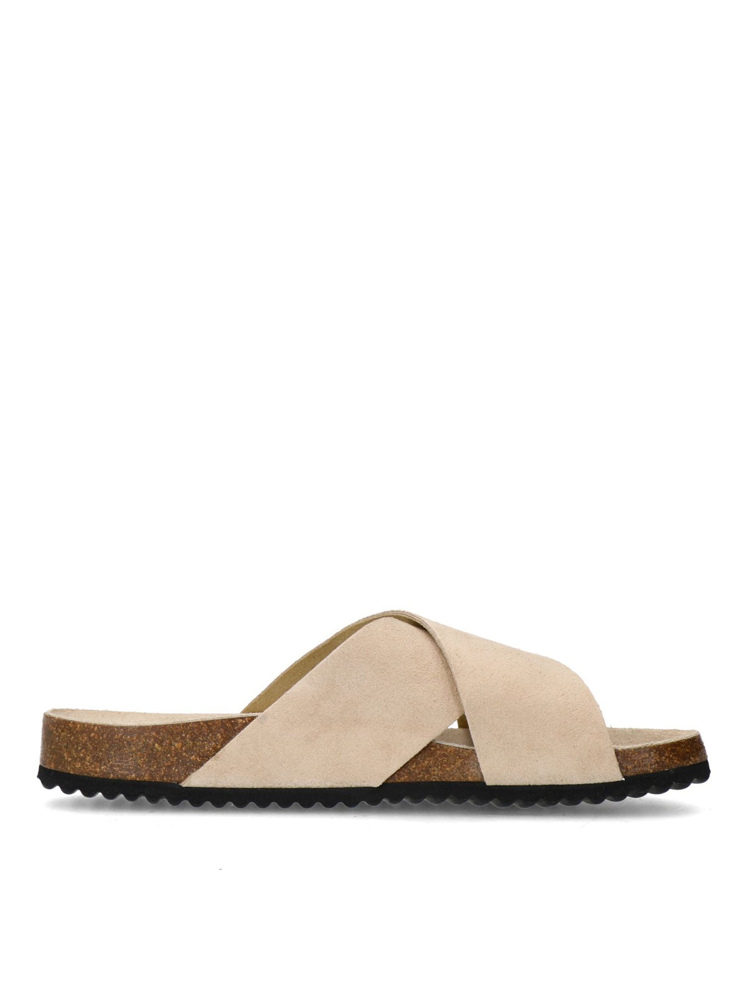 SACHA Mules in Beige