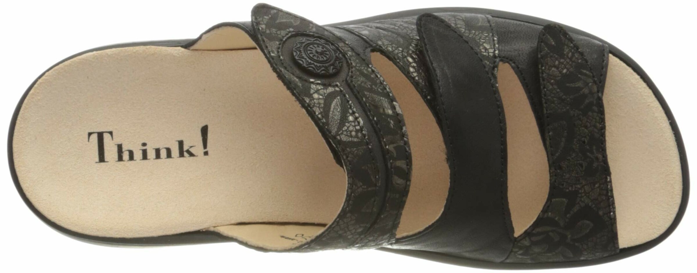THINK! Pantolette in Schwarz