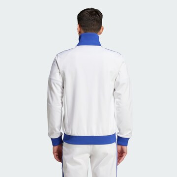 Veste de survêtement ADIDAS ORIGINALS en blanc