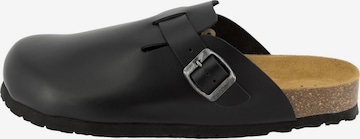 Piece Of Mind Clogs 'Comfort' in Black: front